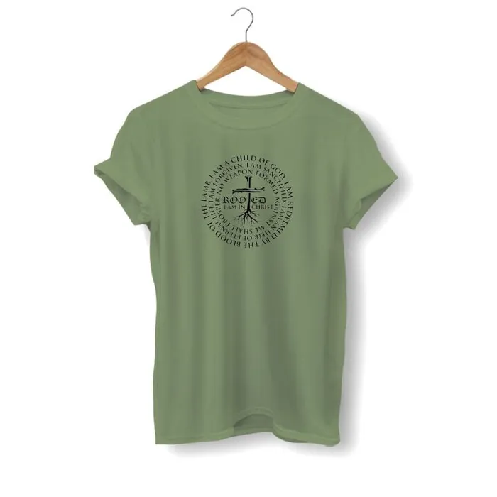Christian TShirt br Rooted Lords Guidance Earrings
