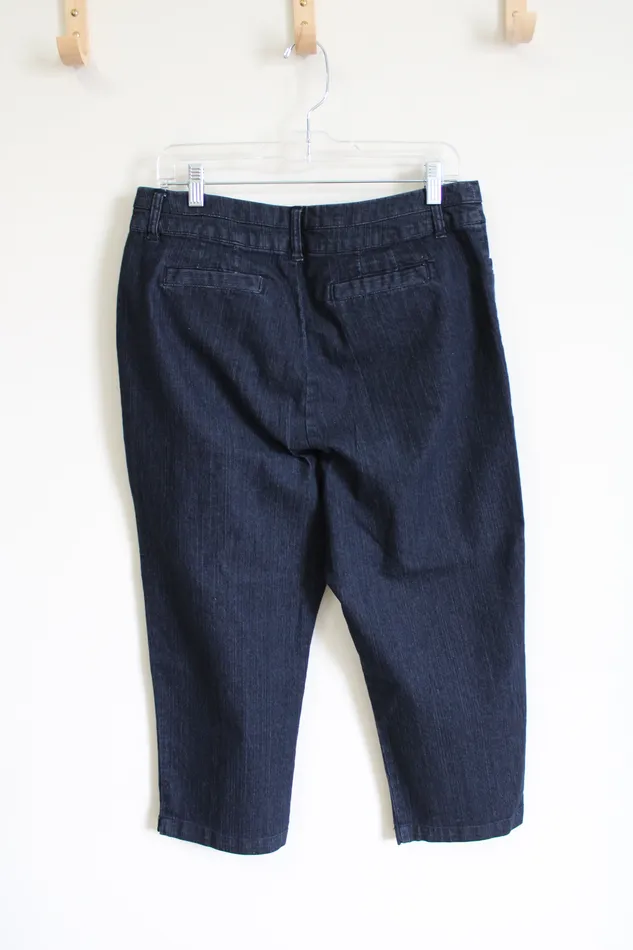Christopher Banks Earrings Christopher Banks Denim Capri Jeans 10