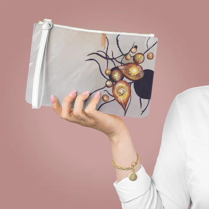 Clutch Bag with Modern Design Portraits by NC Necklaces
