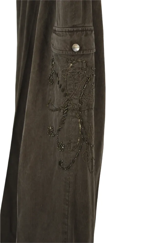 Coldwater Creek Earrings Coldwater Creek Brown Soft Pants 12