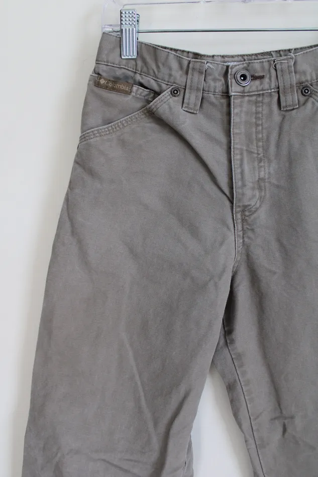 Columbia Earrings Columbia Tan Cargo Pant 12