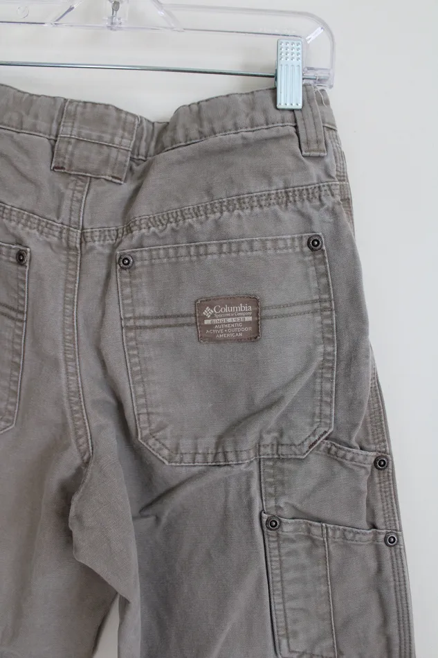 Columbia Earrings Columbia Tan Cargo Pant 12