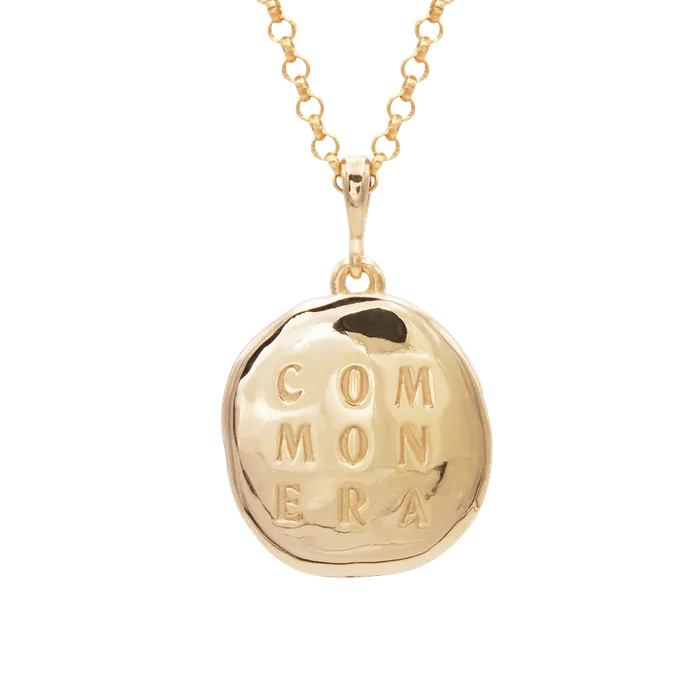 COMMON ERA Aphrodite Goddess of Love Necklace with Garnet Necklaces