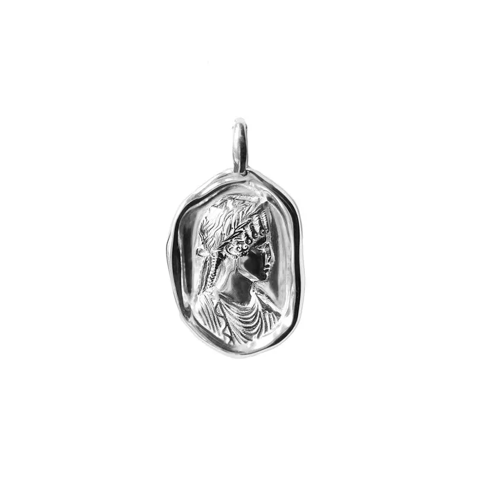 COMMON ERA Necklaces Agrippina Molten Gold Pendant
