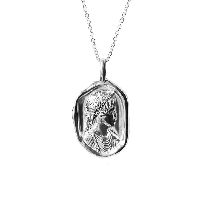 COMMON ERA Necklaces Agrippina Molten Gold Pendant