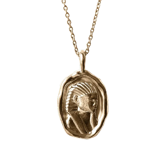 COMMON ERA Necklaces Hatshepsut Molten Gold Pendant