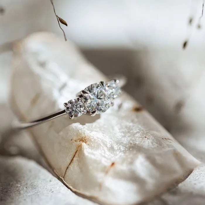 Consider Bridal Earth Mined Round Rosemary Engagement Ring Rings Consider Bridal Earth Mined Round Rosemary Engagement Ring Rings