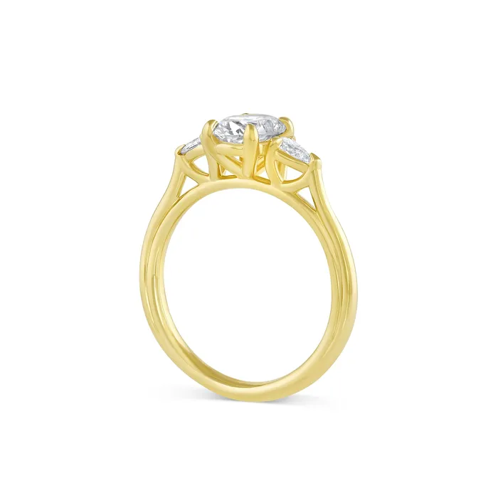 Consider Bridal Rings Raven Tall Engagement Ring