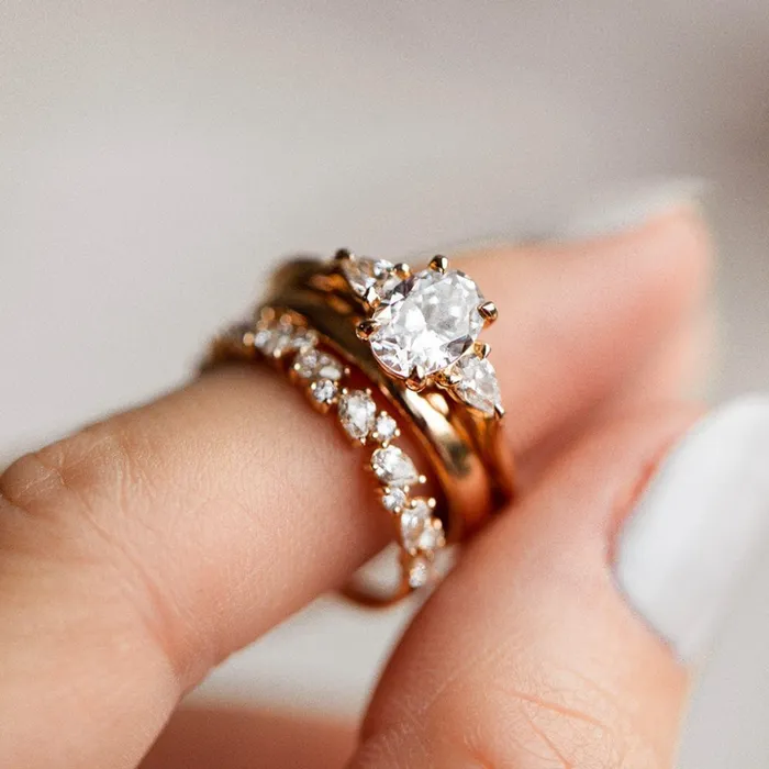 Consider Bridal Rings Raven Tall Engagement Ring