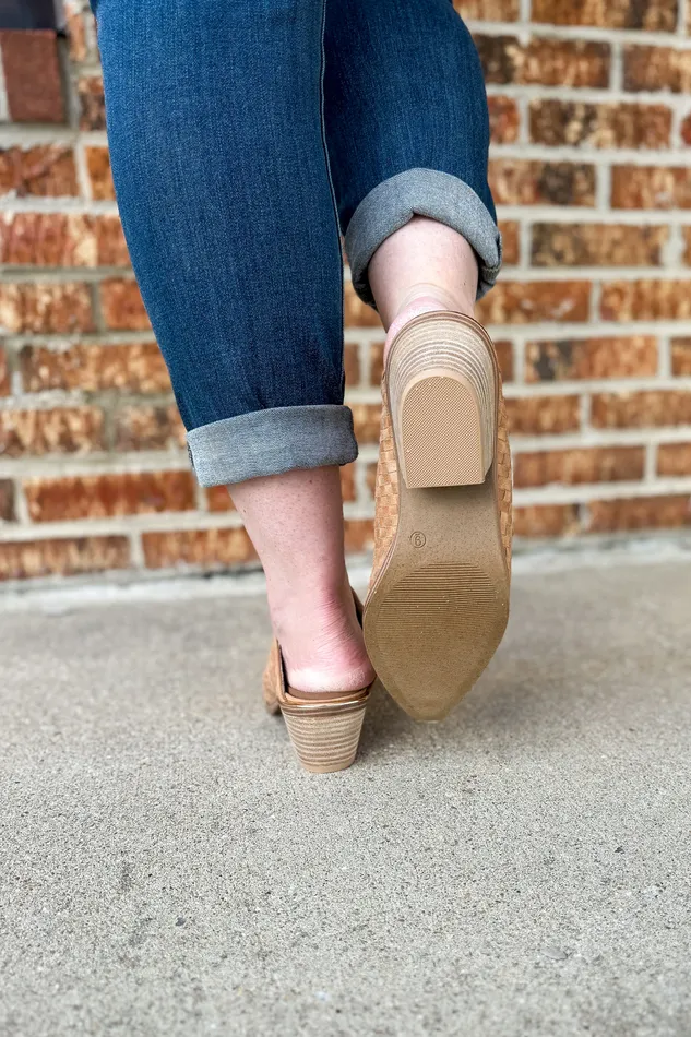 Corkys TGIF Mules Camel Corkys Earrings
