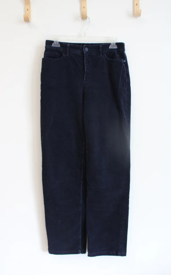 Croft Barrow Navy Corduroy Stretch Pants 6 Croft Barrow Earrings