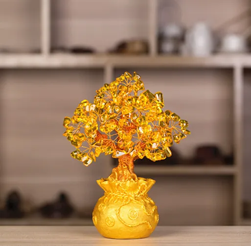 Crystal Lucky Money Tree Bag Bryan Lim Necklaces
