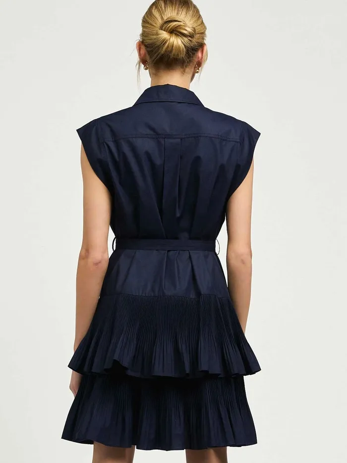 Current Air Earrings Savvy Mini Dress