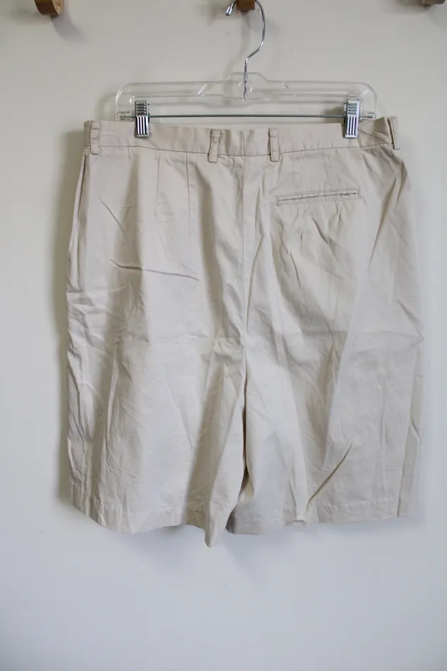 Cutter Buck Cutter Buck Tan High Waist Shorts 16 Long Earrings