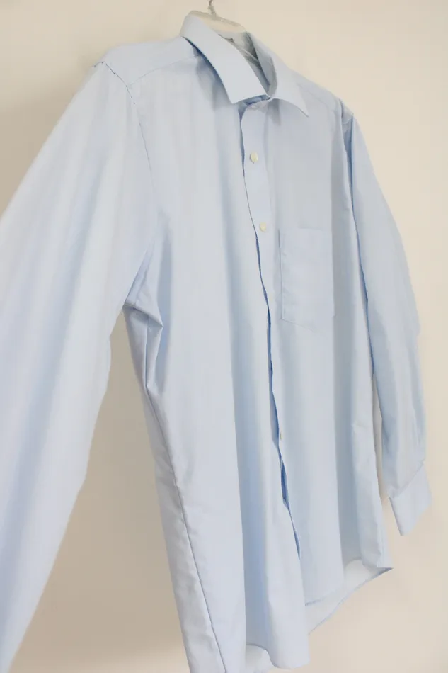 David Taylor Necklaces David Taylor Light Blue Button Down Shirt 15 12 3233