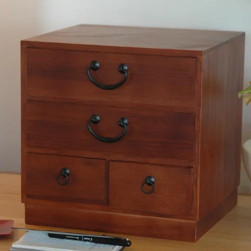 DC Rings TwoOverTwo Tansu in Teak Finish