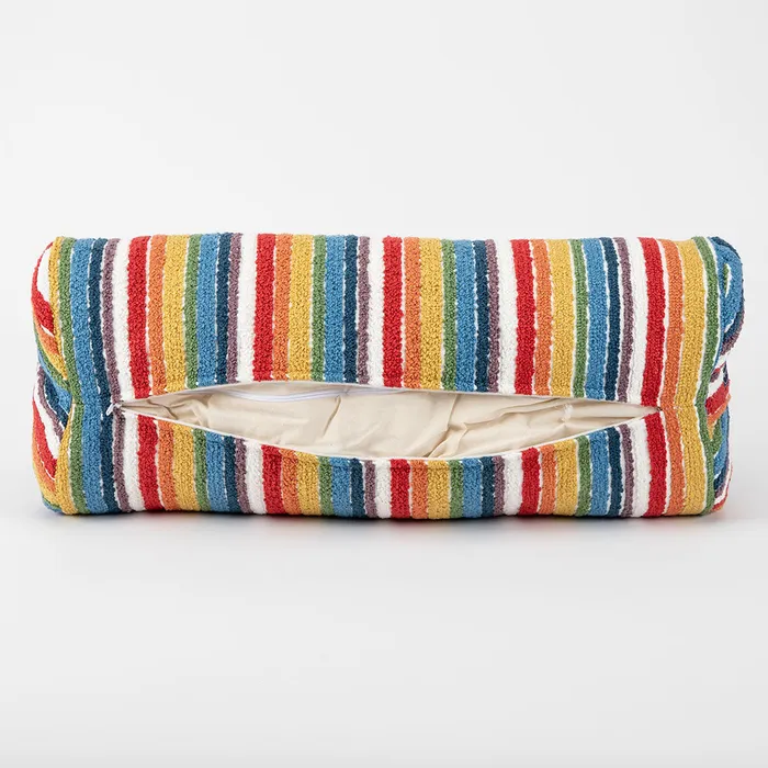 DharmaCrafts Earrings Textured Stripe Bolster COVER ONLY