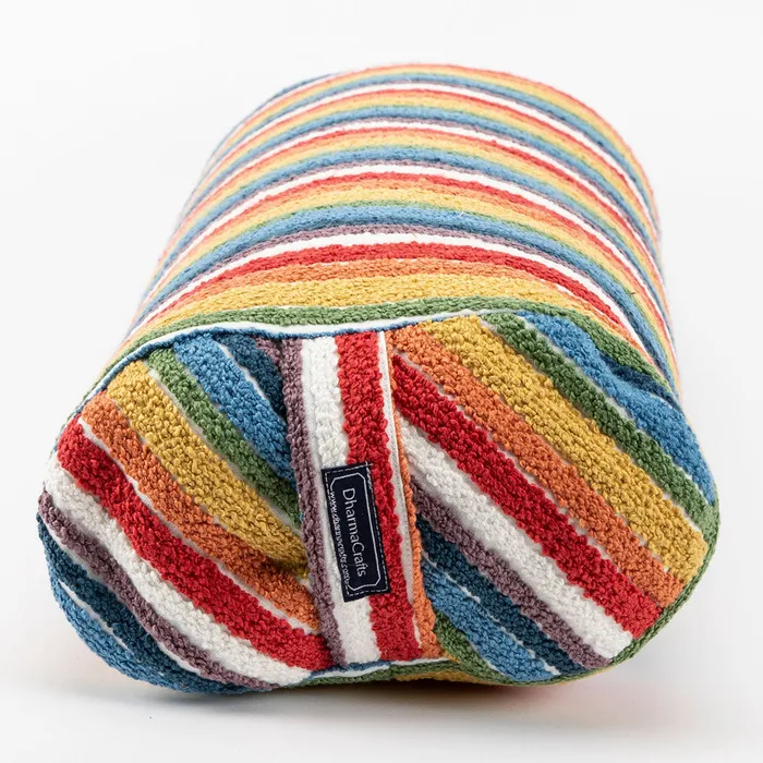 DharmaCrafts Earrings Textured Stripe Bolster COVER ONLY