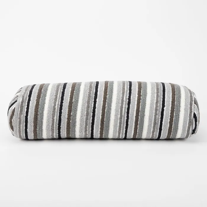 DharmaCrafts Earrings Textured Stripe Bolster COVER ONLY