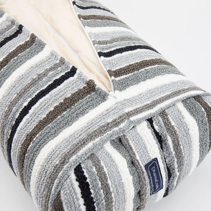 DharmaCrafts Earrings Textured Stripe Bolster COVER ONLY