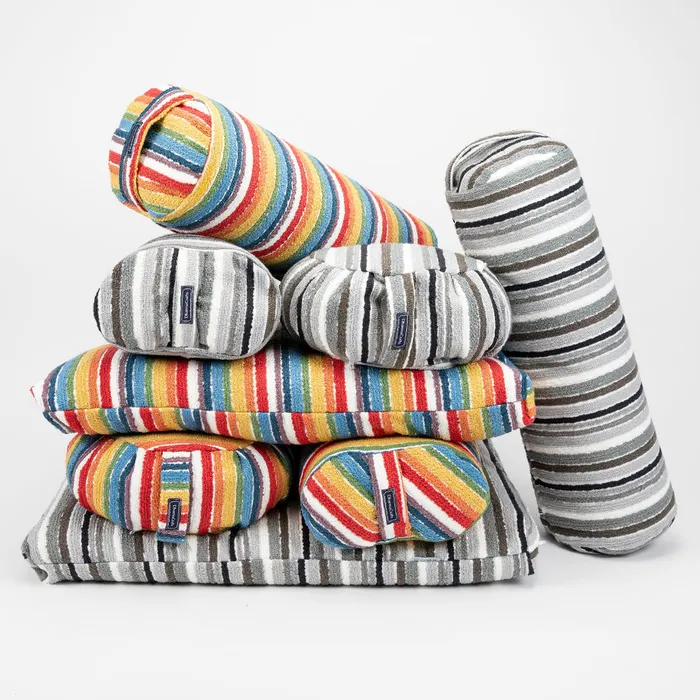 DharmaCrafts Earrings Textured Stripe Bolster COVER ONLY