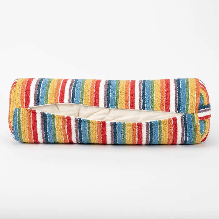 DharmaCrafts Earrings Textured Stripe Bolster COVER ONLY
