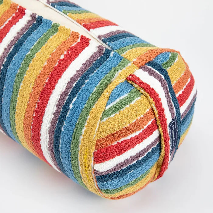 DharmaCrafts Earrings Textured Stripe Bolster COVER ONLY
