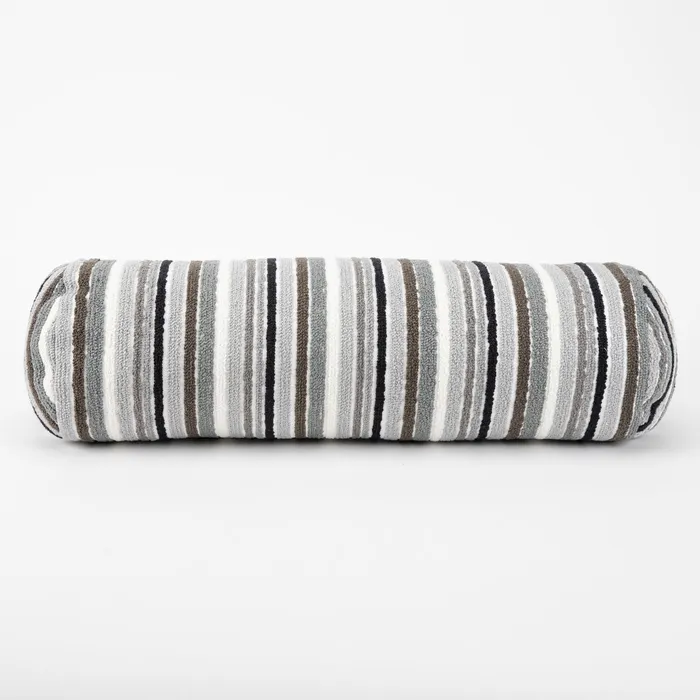 DharmaCrafts Earrings Textured Stripe Bolster COVER ONLY