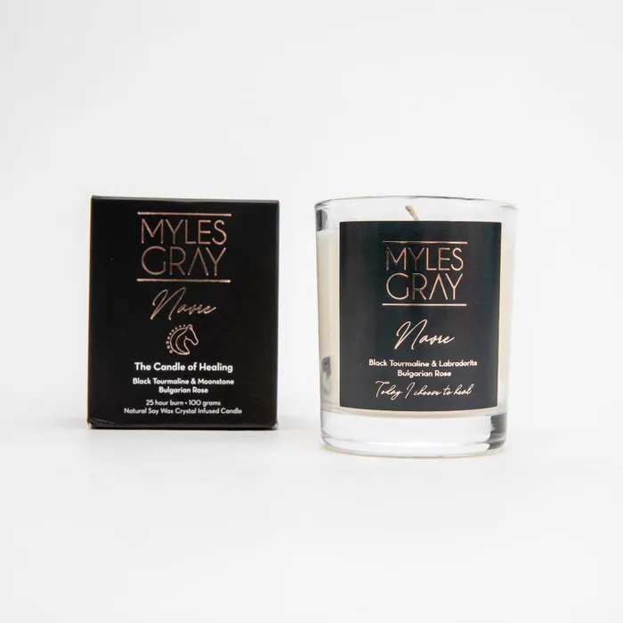 DharmaCrafts MYLES GRAY Crystal Candle Earrings
