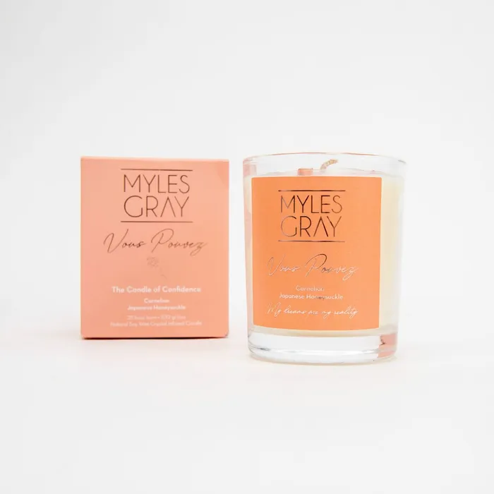 DharmaCrafts MYLES GRAY Crystal Candle Earrings