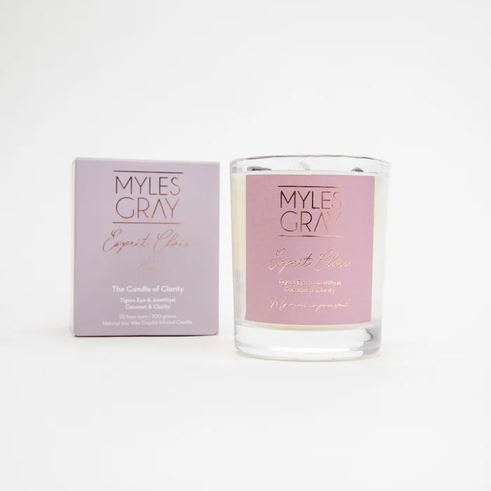DharmaCrafts MYLES GRAY Crystal Candle Earrings