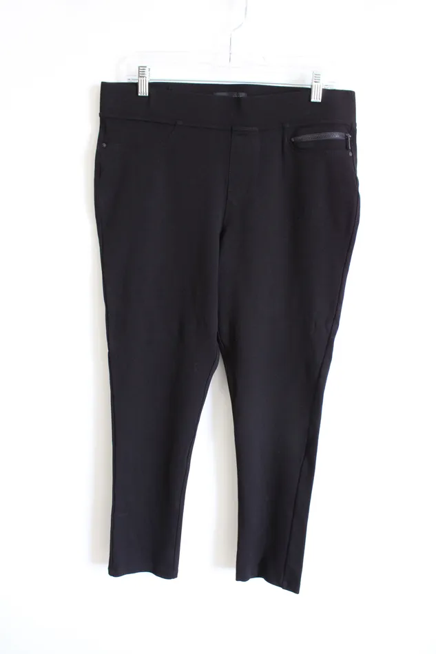 DKNY Black Legging Pant L DKNY Rings