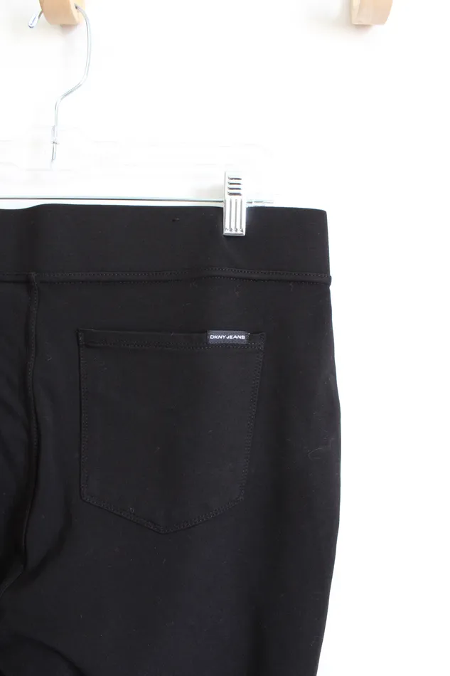 DKNY Black Legging Pant L DKNY Rings