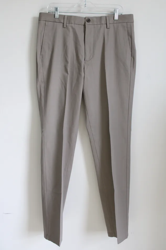 Dockers Earrings Dockers Slim Fit Tan Dress Pant 34X32