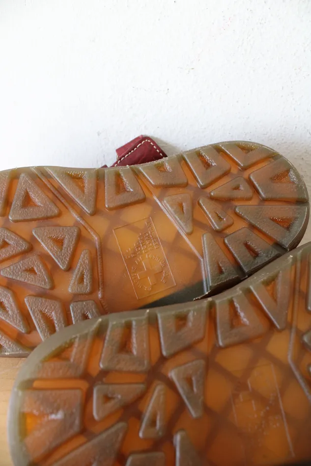 Dr Martens Earrings Dr Martens Vintage Chunky Red Strappy Sandals Size 5