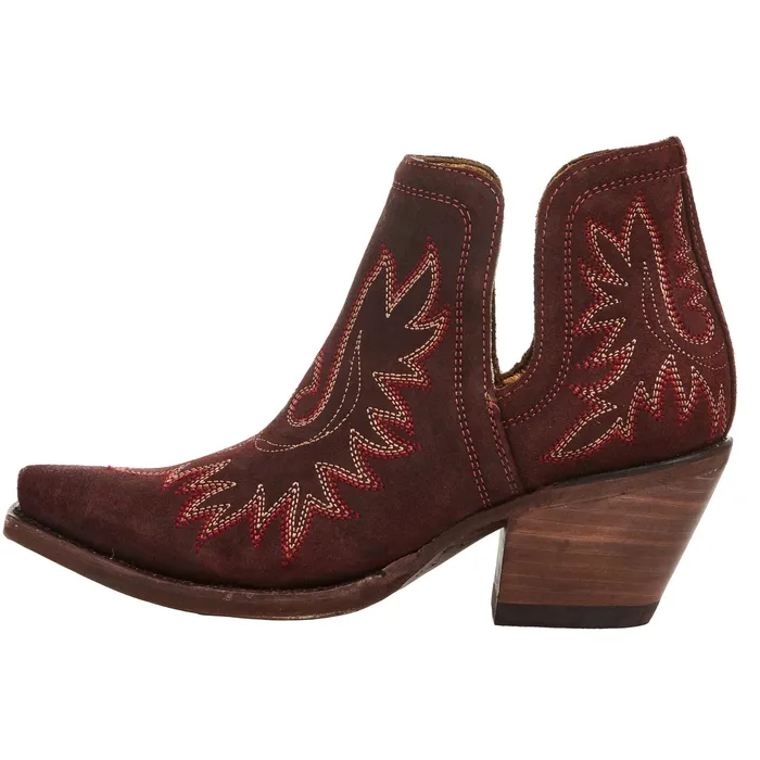 Earrings ARIAT WOMENS DIXON MERLOT SUEDE BOOTS Ariat