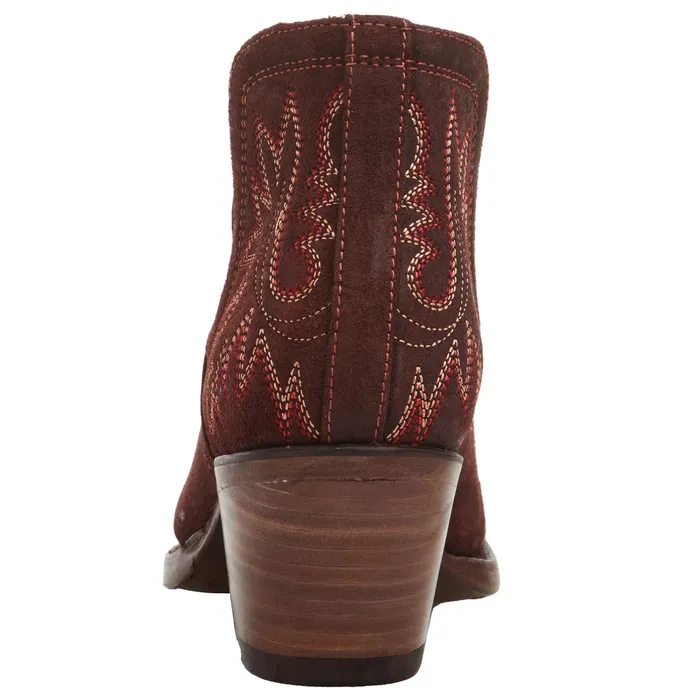 Earrings ARIAT WOMENS DIXON MERLOT SUEDE BOOTS Ariat