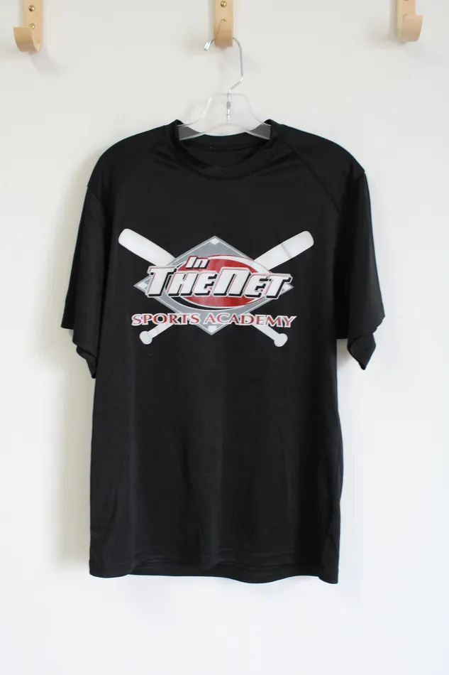 Earrings Badger In The Net Black Shirt Youth L 1416 Badger
