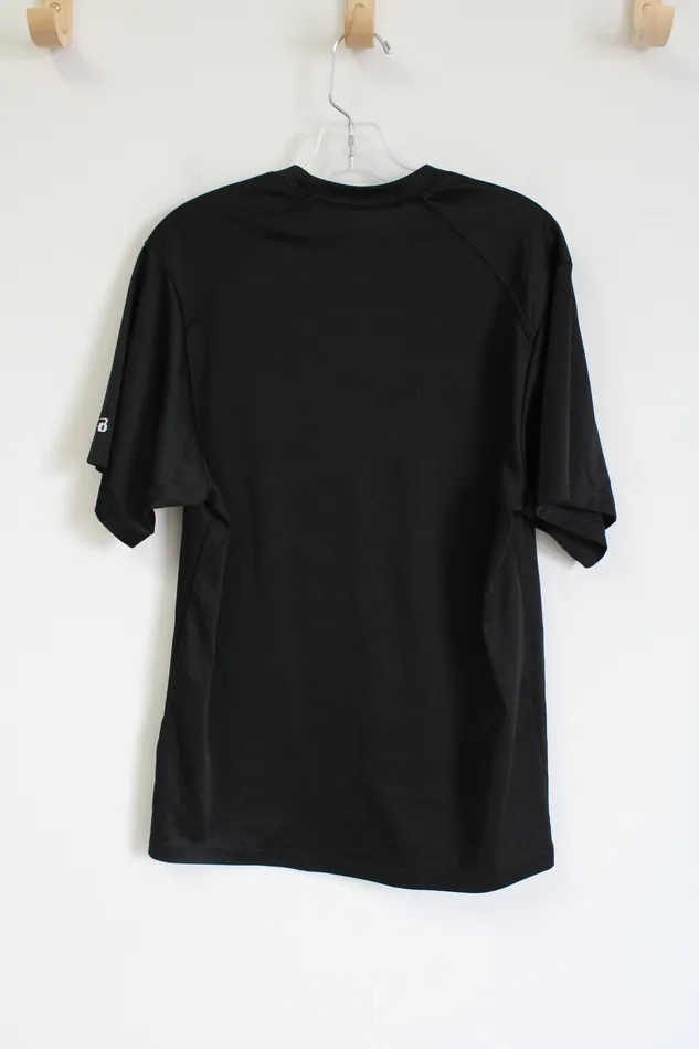 Earrings Badger In The Net Black Shirt Youth L 1416 Badger