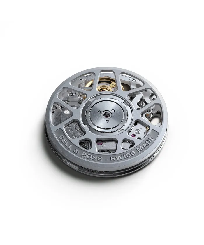 Earrings BELL ROSS BELL ROSS BR05AUTOSTEELRUBBERGREY40MM