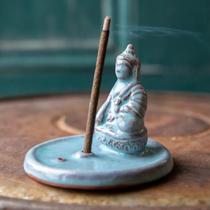 Earrings Buddha Incense Burner DharmaCrafts