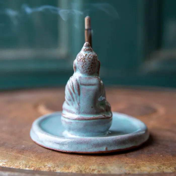 Earrings Buddha Incense Burner DharmaCrafts