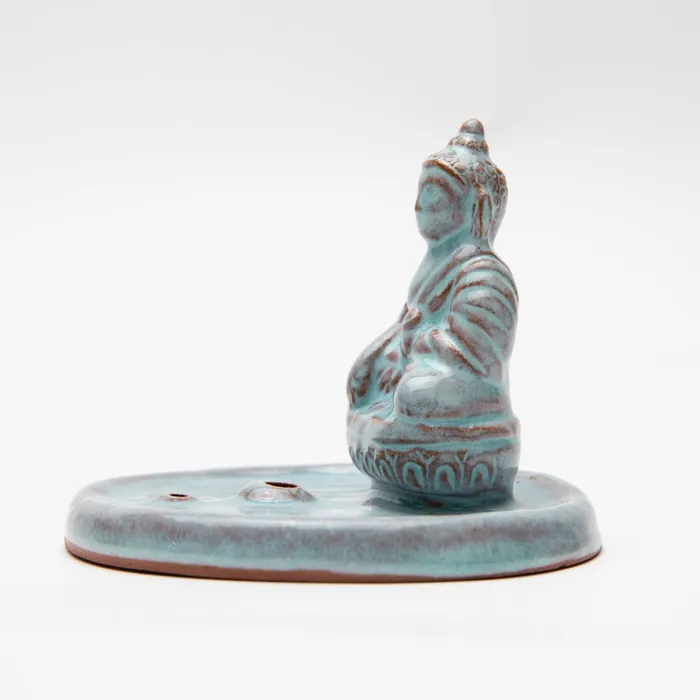Earrings Buddha Incense Burner DharmaCrafts