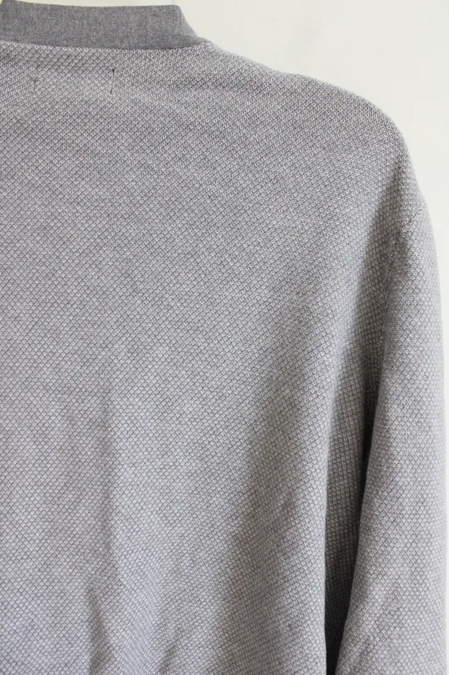Earrings Chaps Chaps Gray Knit Cardigan XL