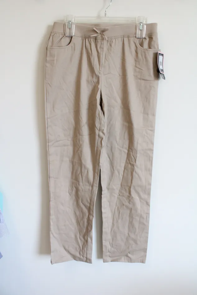 Earrings Chaps NEW Chaps Khaki Pants 165