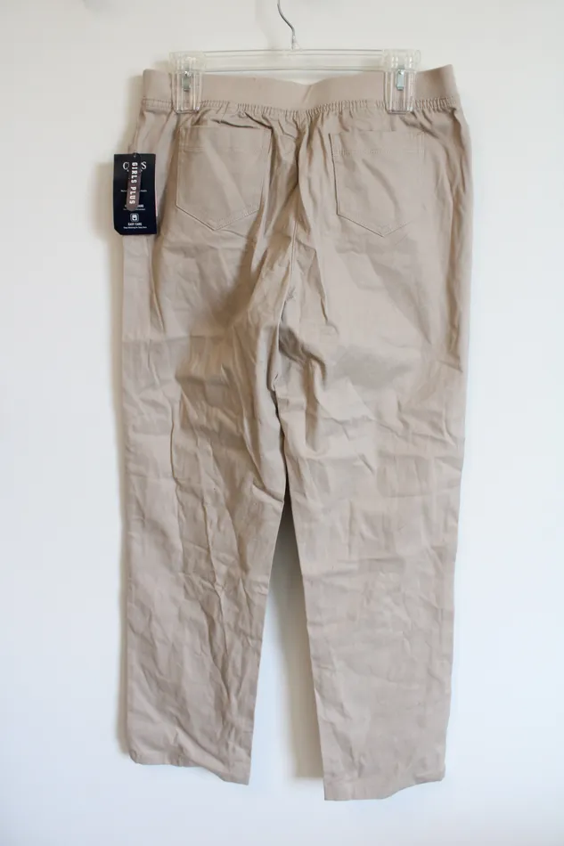 Earrings Chaps NEW Chaps Khaki Pants 165