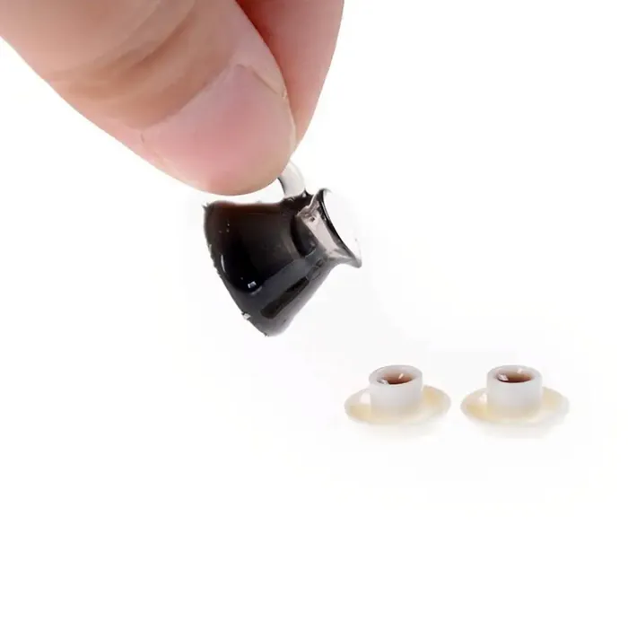 Earrings CJ Miniature Espresso Coffee Pot and Cups Set 112 Scale Dollhouse Kitchen Accessory