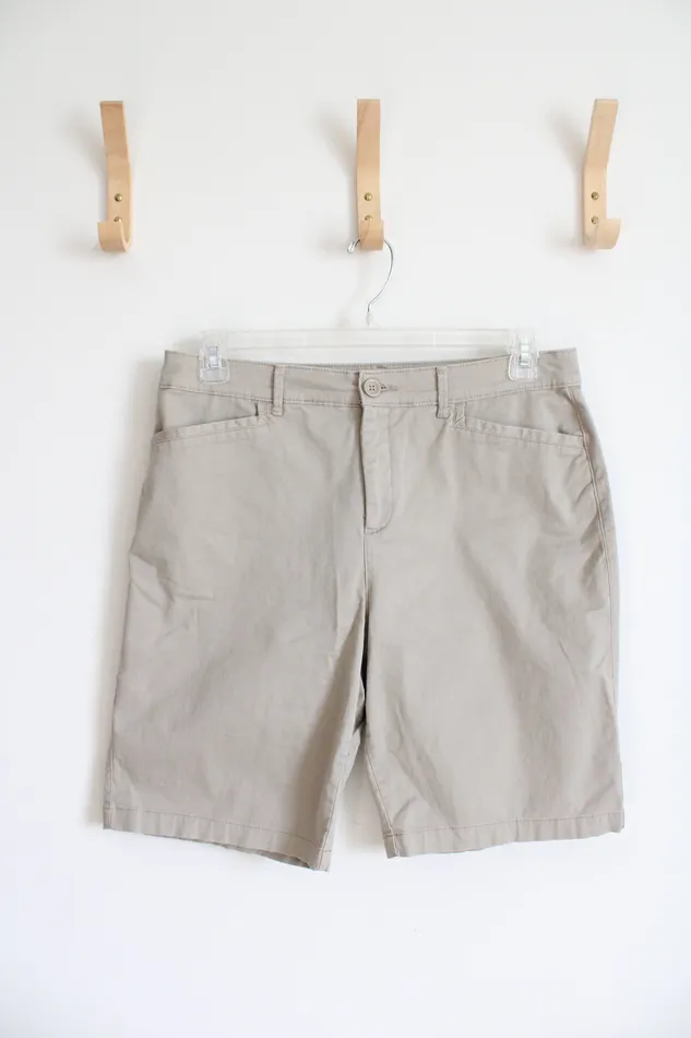 Earrings Croft Barrow Croft Barrow Tan Classic Fit Bermuda Shorts 12
