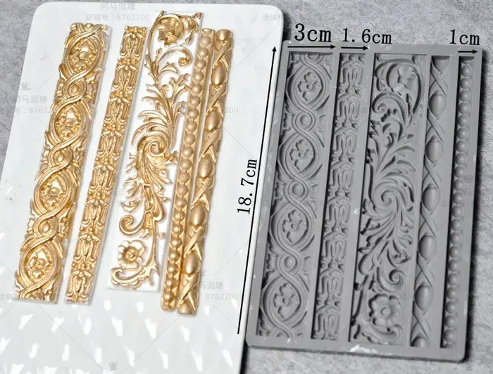 Earrings DSER European Style Silicone Mold