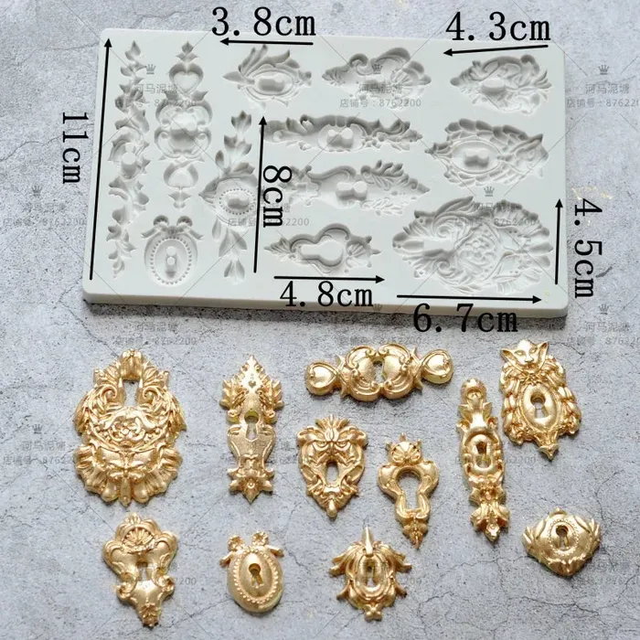 Earrings DSER European Style Silicone Mold